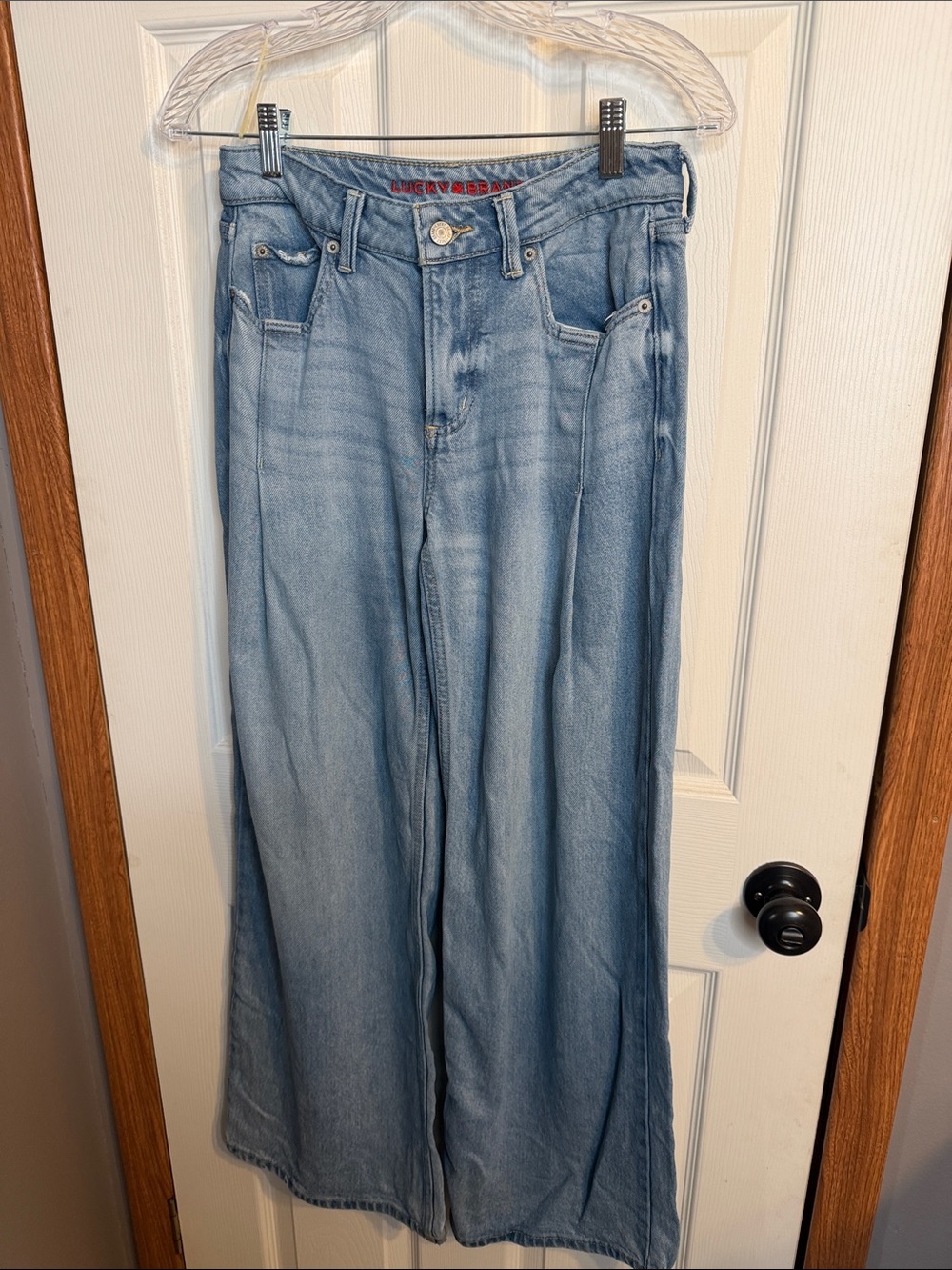 Lucky Brand Light Blue Wide Leg Jeans